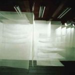 1984　 Utsubo Gallery, silk organdy.