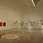 群馬県立美術館“柔らかい風景”　展に出品 ミラー・ニット